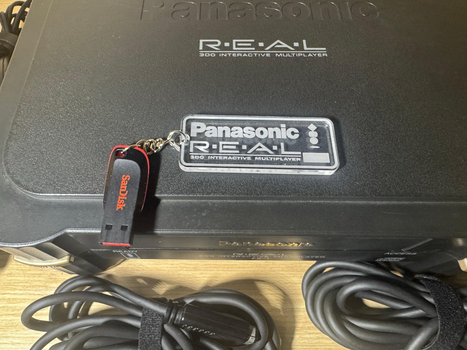 READ INFO- Panasonic 3DO FZ1 FZ-1 Console + ODE (USB EXT) + 240p AV