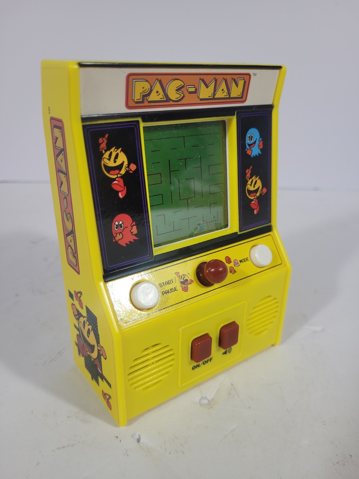 Vintage Bandai Namco Pac-Man Mini Arcade Game; Tested And Working Ships Free
