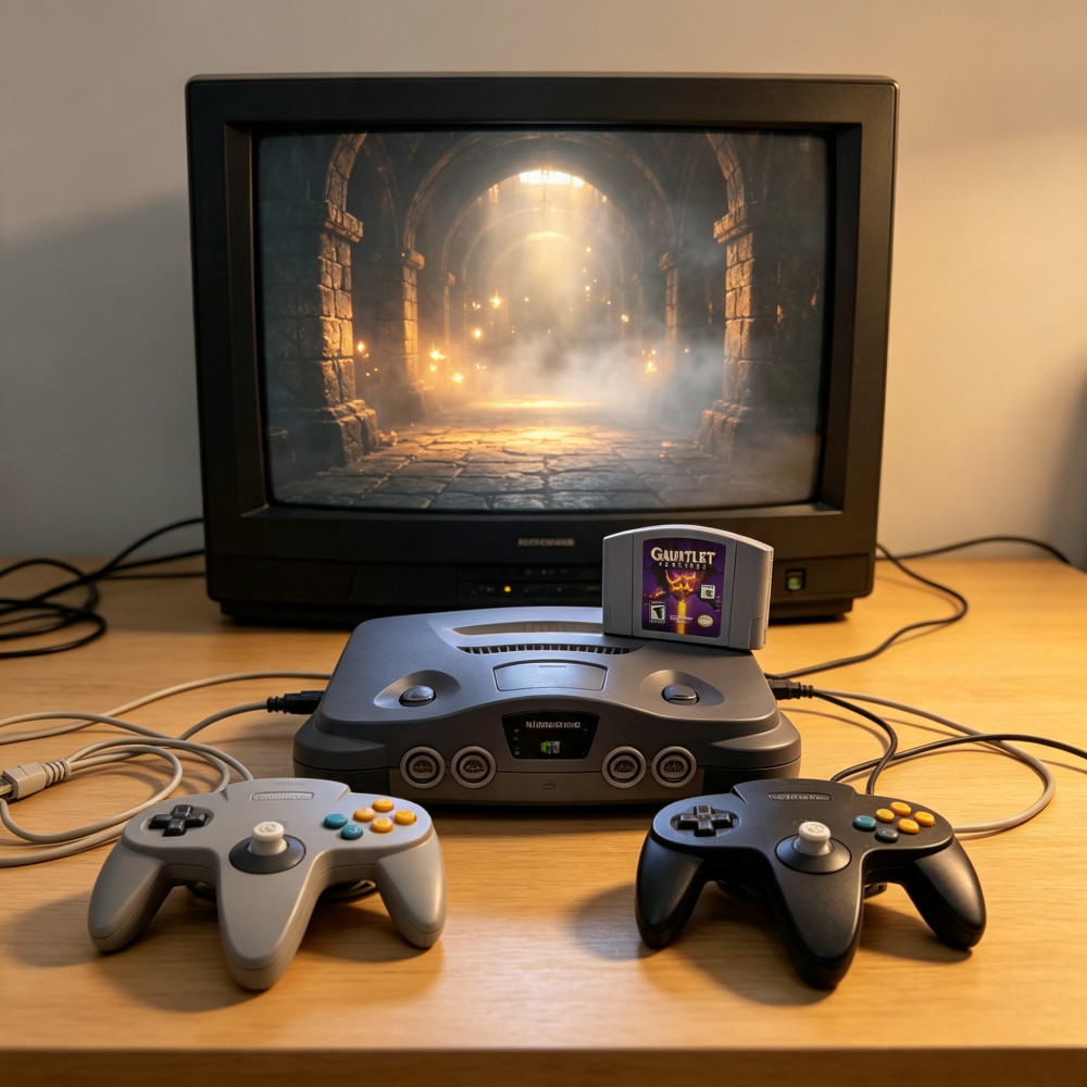Gauntlet Legends for Nintendo 64 N64 Game Cartridge NTSC USA Version