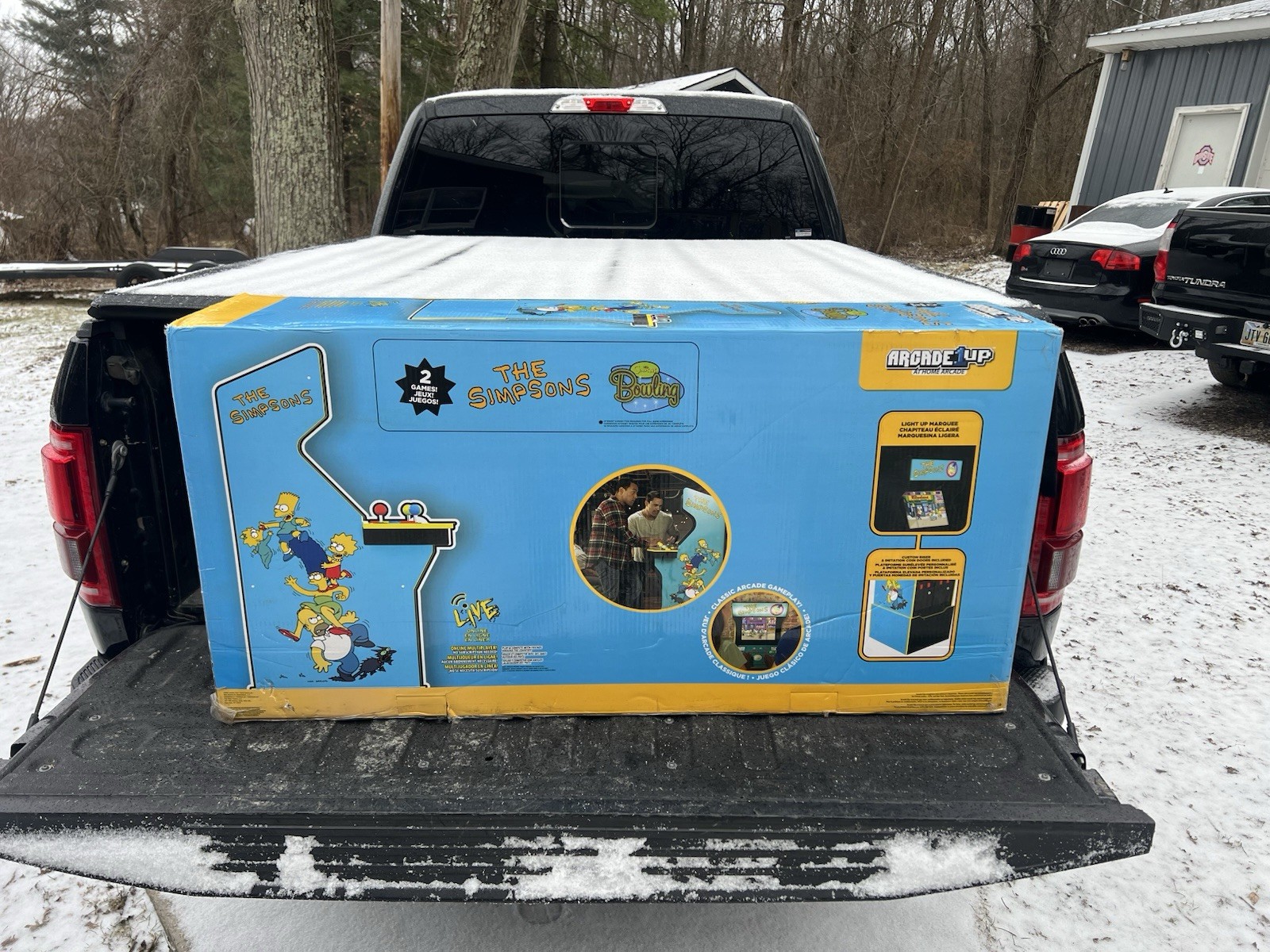 Arcade1up The Simpsons 4-Player Video Arcade Machine SEALED NEW IN ORIGINAL BOX