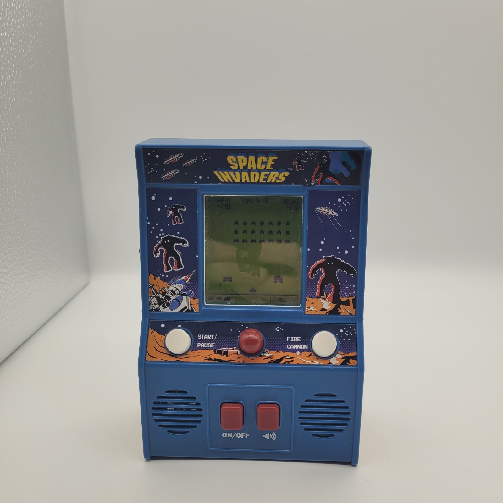Space Invaders Portable Hand Held Electronic Classic Taito Arcade Video Game