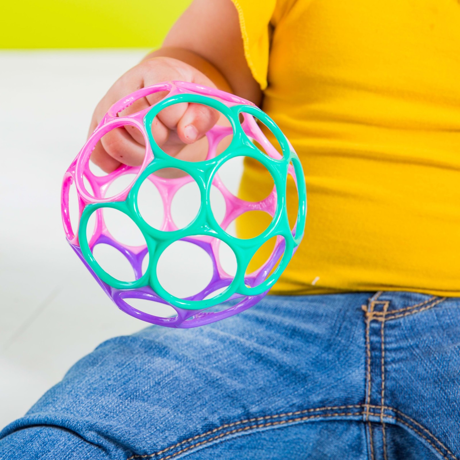 Bright Starts Oball Classic Toy, Pink/Purple