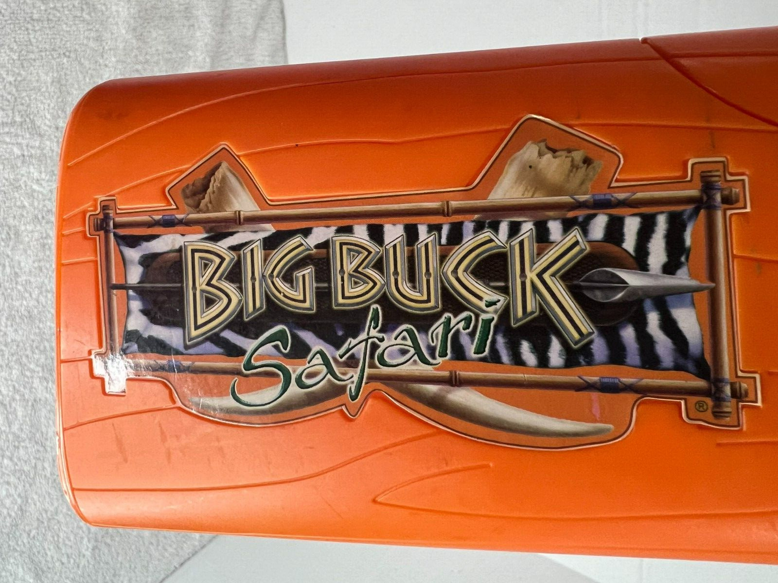 Jakks Pacific Big Buck Safari Hunting Plug & Play Orange Gun for parts