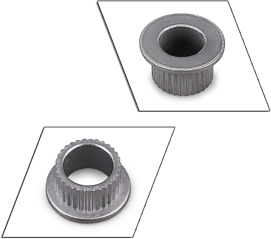 Door Hinge Pin and Bushing Repair Kits with Front Upper Door Hinge Spring with D