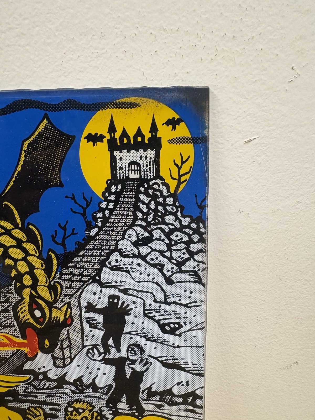 ORIGINAL Ghosts N Goblins Arcade Marquee – Capcom – Acrylic – NOT reproduction