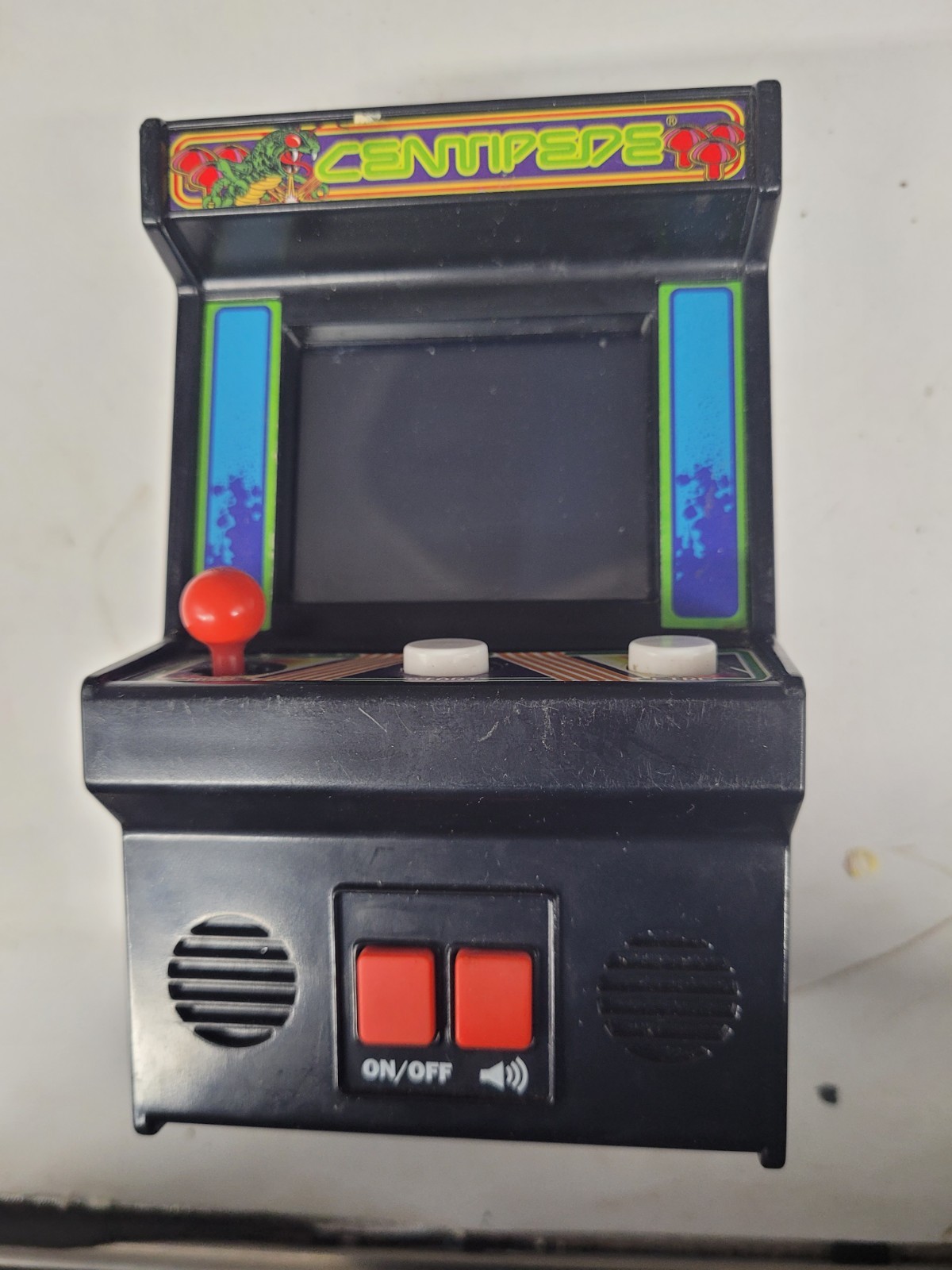 Vintage Game Atari Centipede Hand Held Arcade Machine 1981 Black WORKS Video