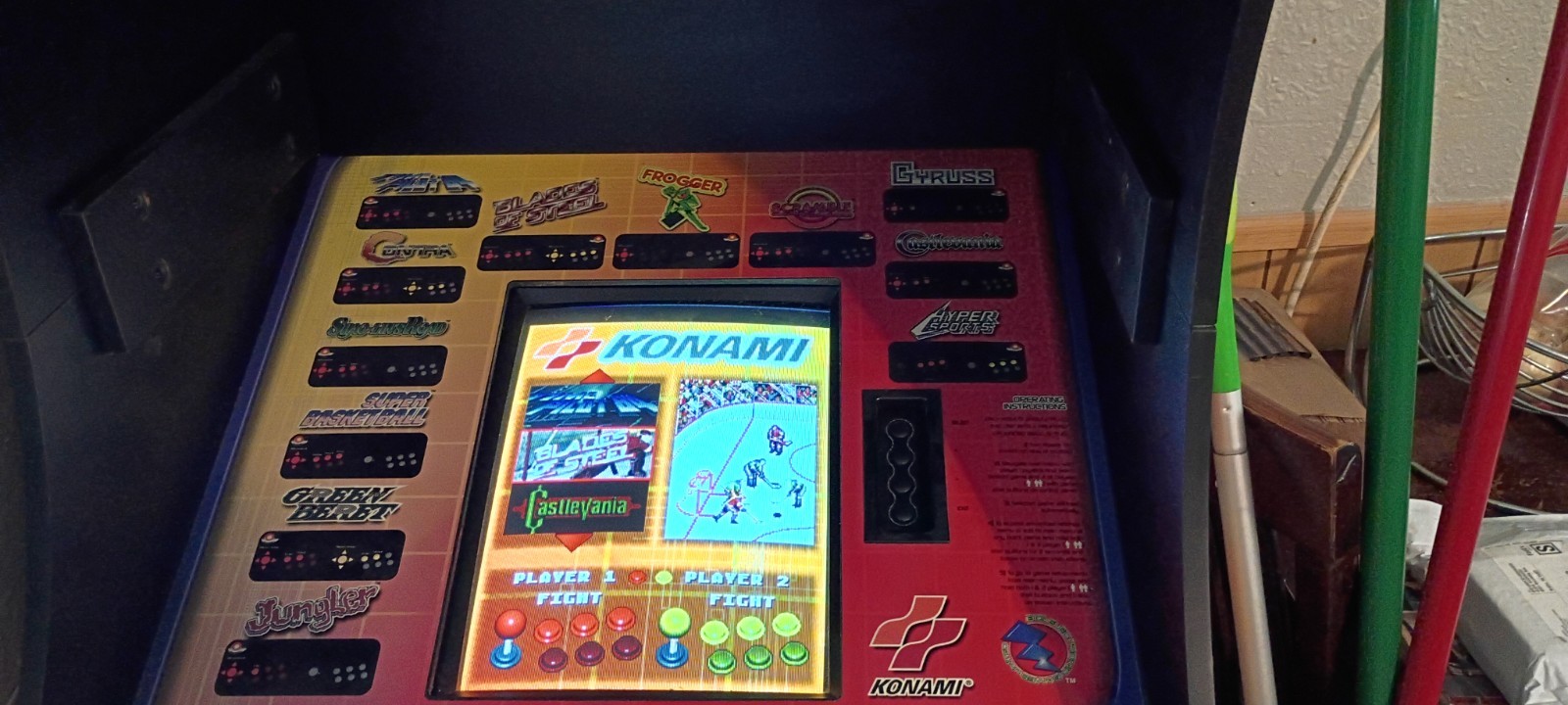 Konami Arcade Machine (12 Games) Good Working Condition!!!!!