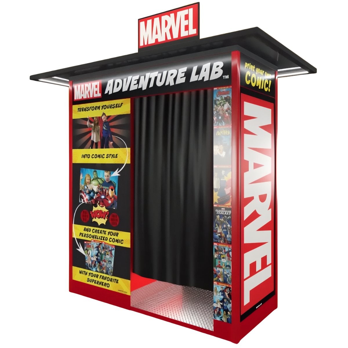 Face Place Marvel Adventure Lab Outdoor Photo Booth