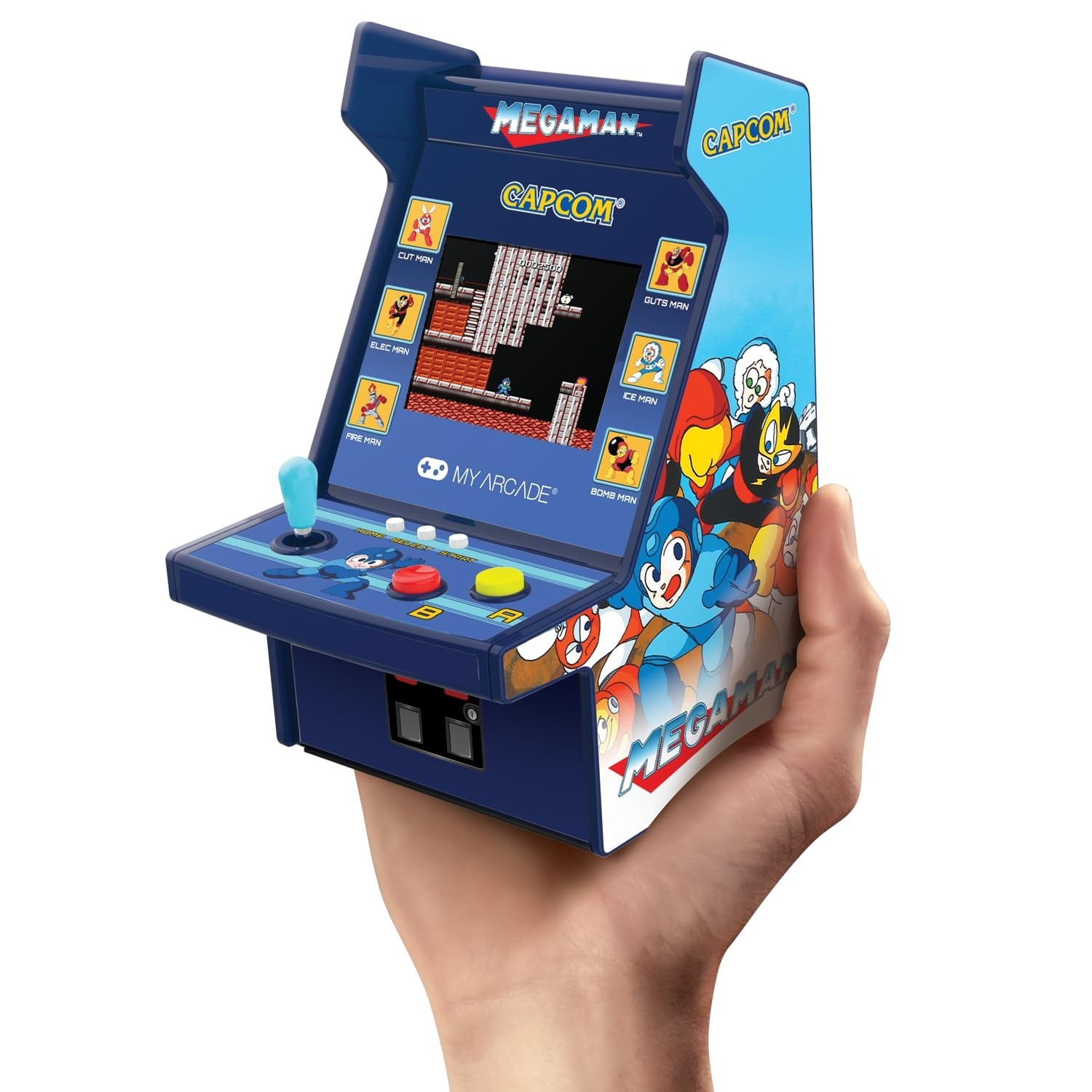 My Arcade Mega Man Micro Player Pro: Mega Man Retro Gaming Console Titles 1 T…