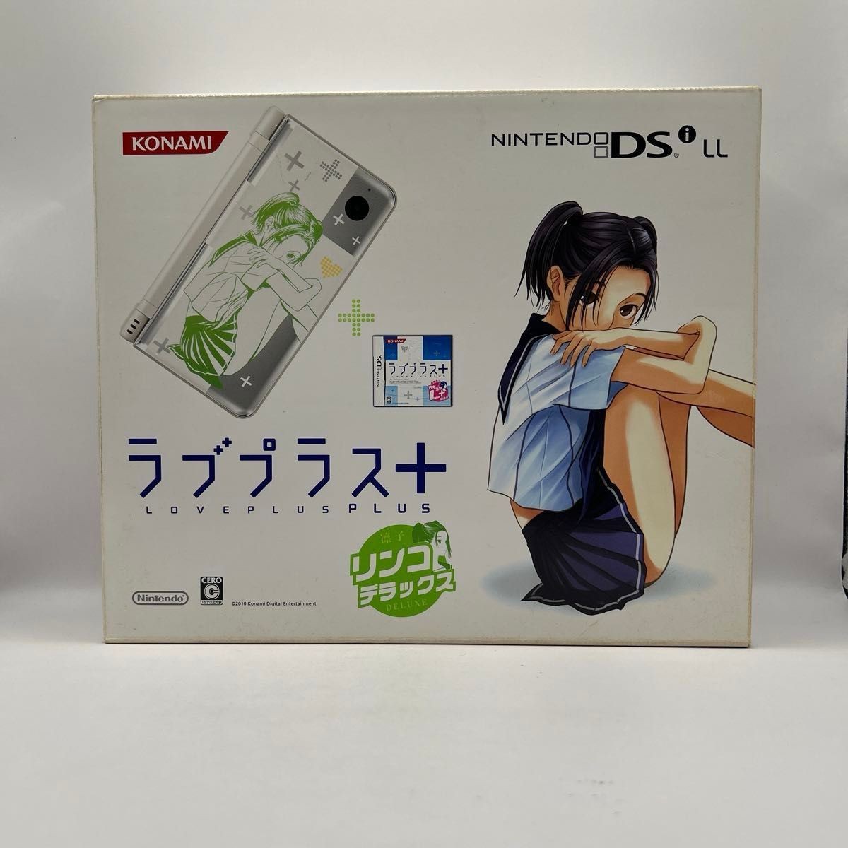 Nintendo DSi XL Love Plus+ Rinko Deluxe Console Game Box Set Limited Tested Fast