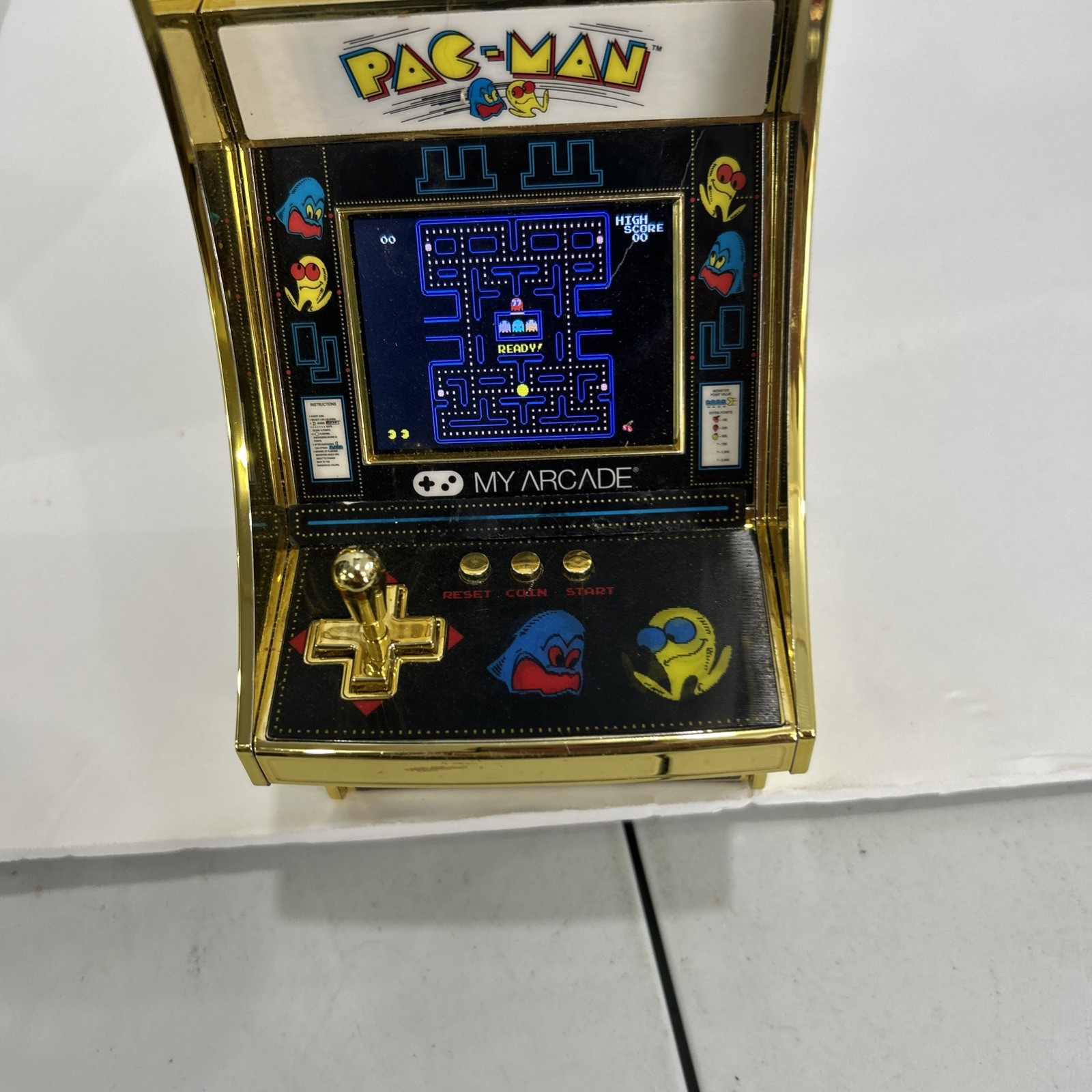 My Arcade Pac-Man 40th Anniversary Gold Edition Mini Arcade Machine 2020