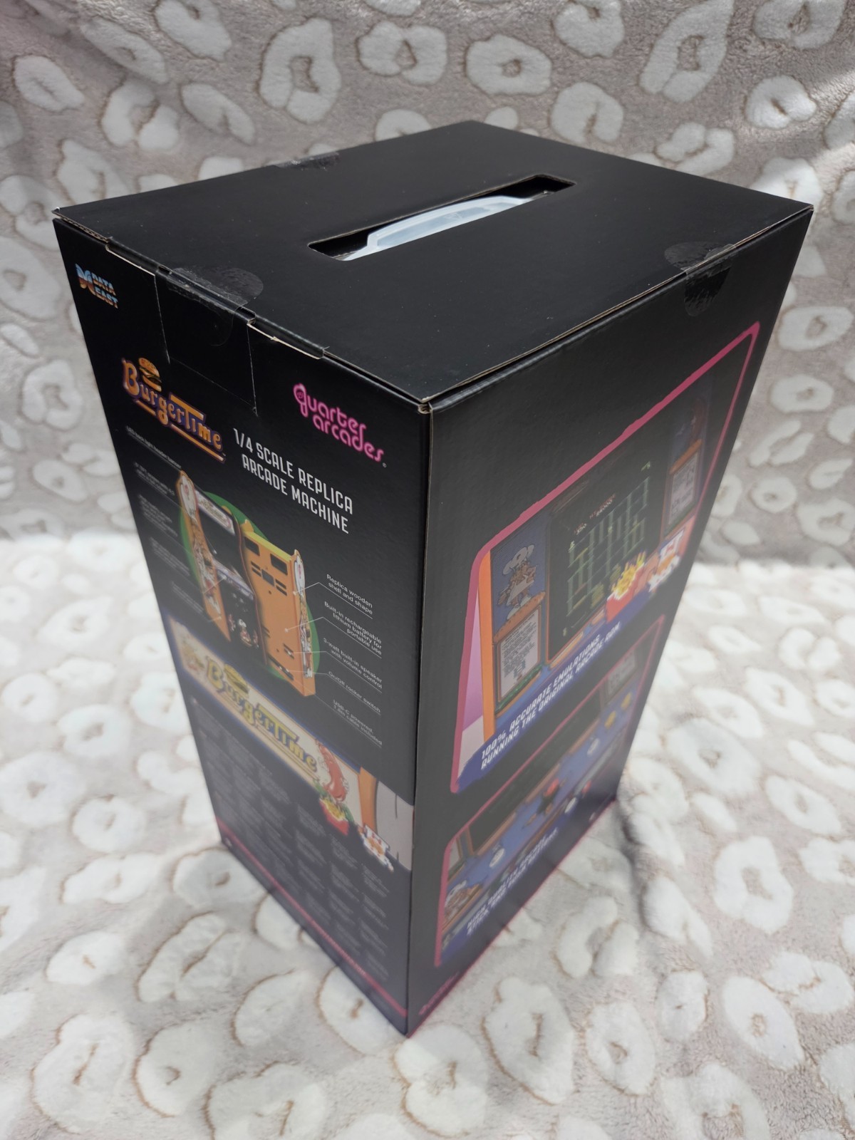BurgerTime Quarter Arcades 🍔 Numskull 1/4 Scale Mini Replica Arcade Game 🕹 NIB