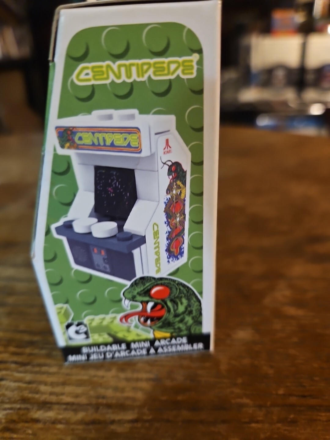 Arcade Classics Buildable Mini Arcade You Build 39 Pieces Centipede NIB