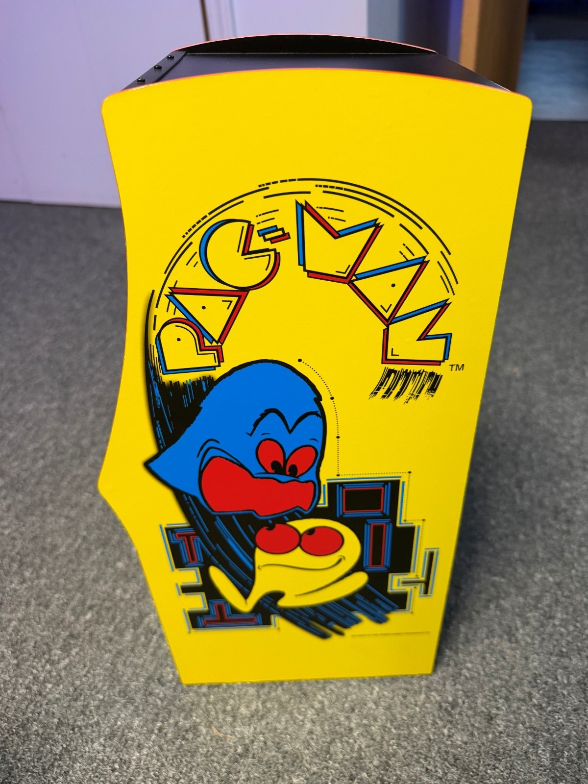 NUMSKULL QUARTER ARCADE PAC-MAN COLLECTORS EDITION ARCADE (1/4 Scale) w/ COIN
