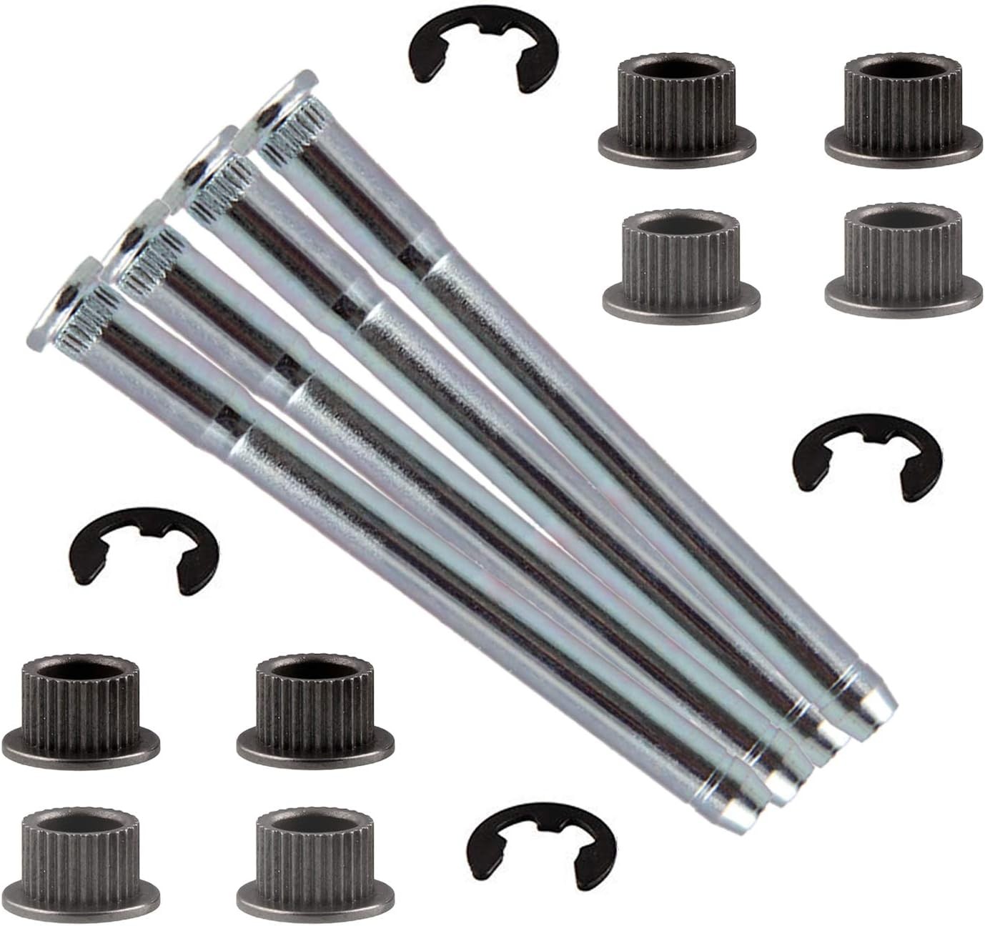 Door Hinge Pin and Bushing Repair Kits (4 pins 2 Door) for 1994-2004 Chevy S10 &