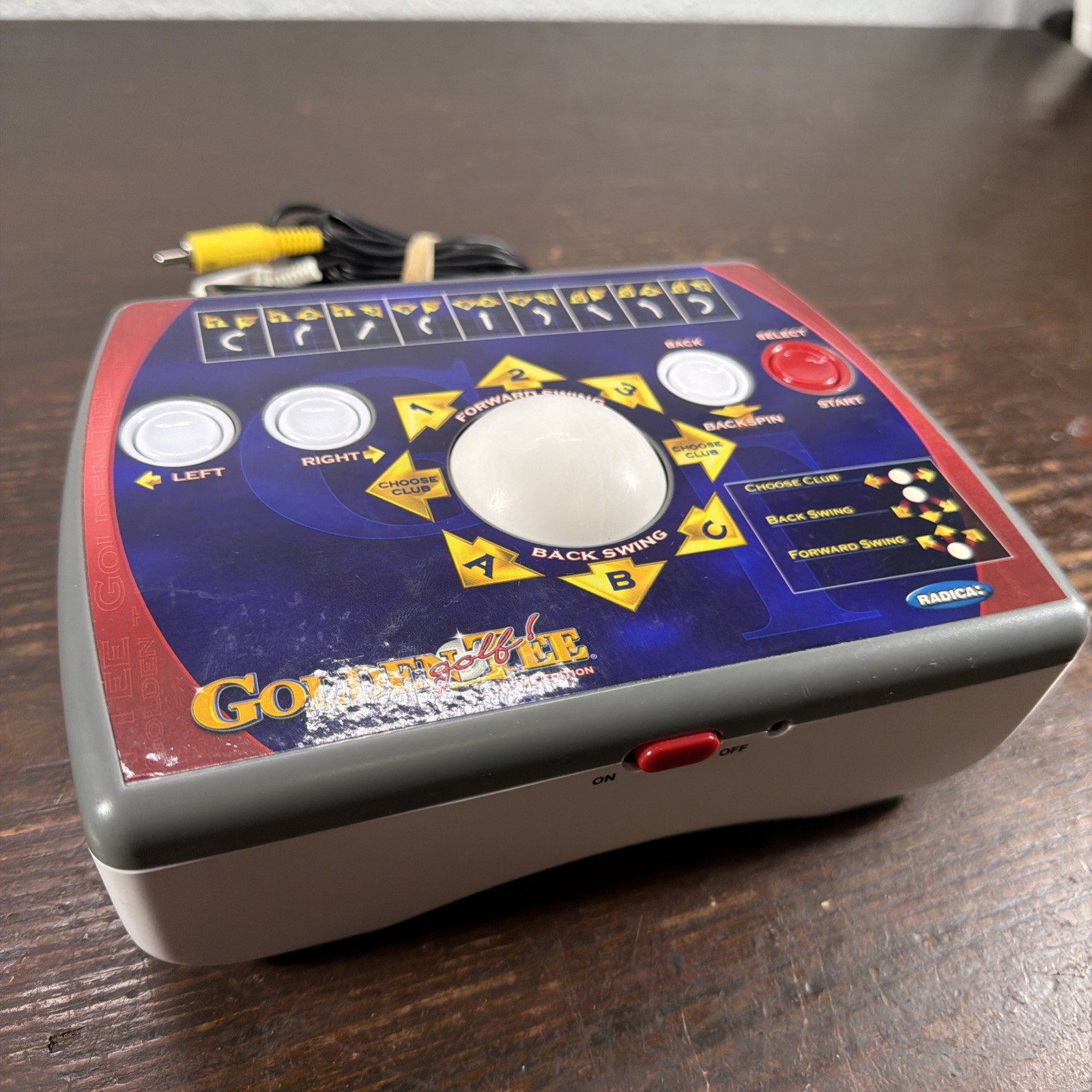 2005 Radica GOLDEN TEE GOLF Home Edition VTG Plug and Play Arcade Video Game