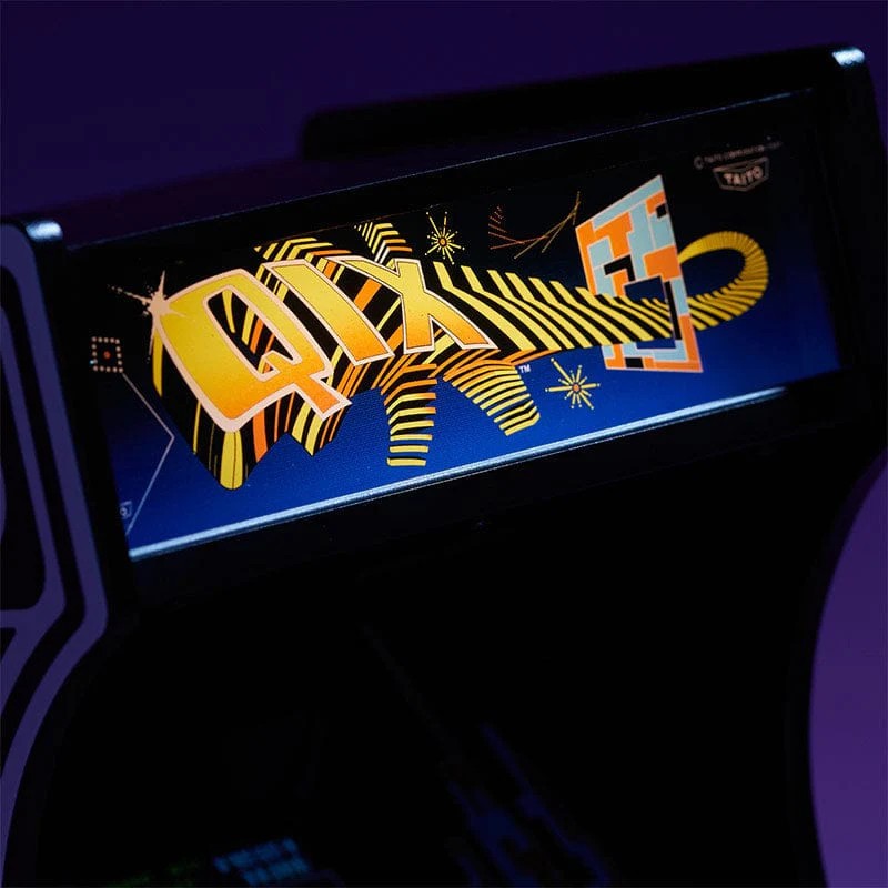 OFFICIAL TAITO QIX Quarter Size Arcade Cabinet