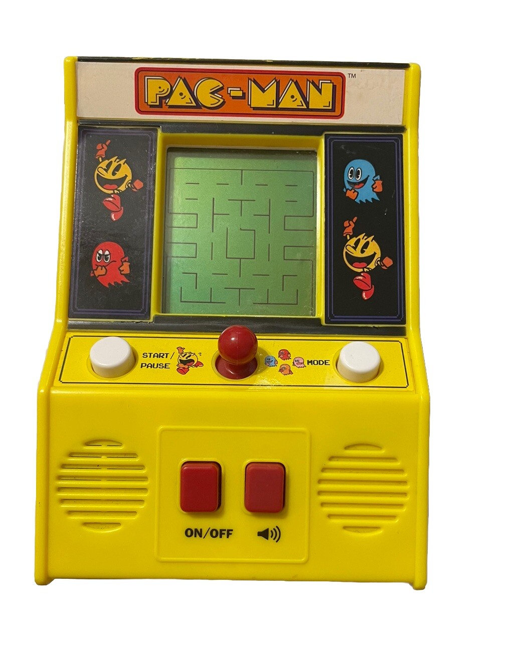 Pac-Man Mini Arcade Game. Bandai Namco. Tested! Works! Batteries Included!