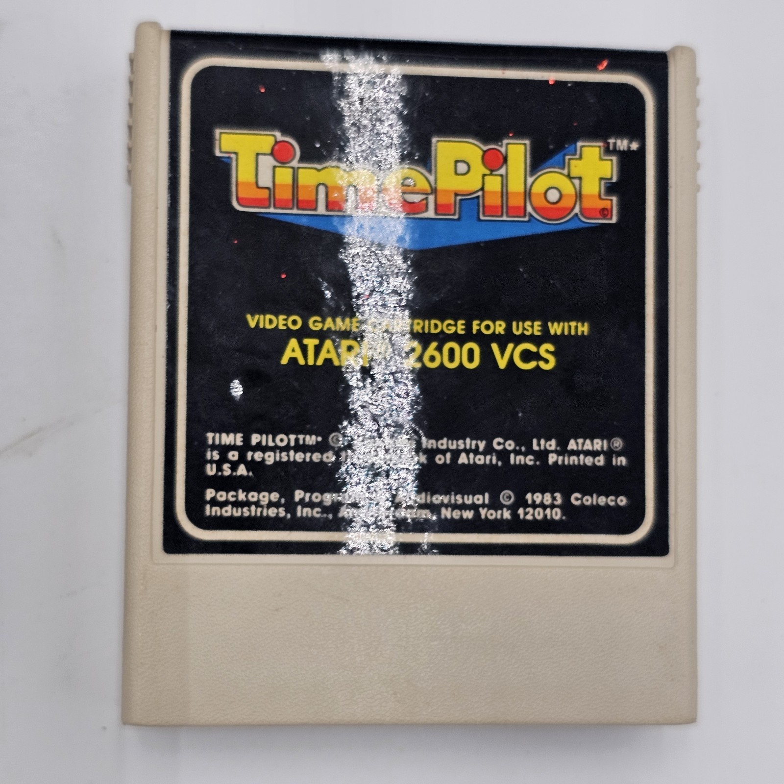 Sears Tele-Games Video Arcade Atari 2600 Box w/ 10 Game Cartridges