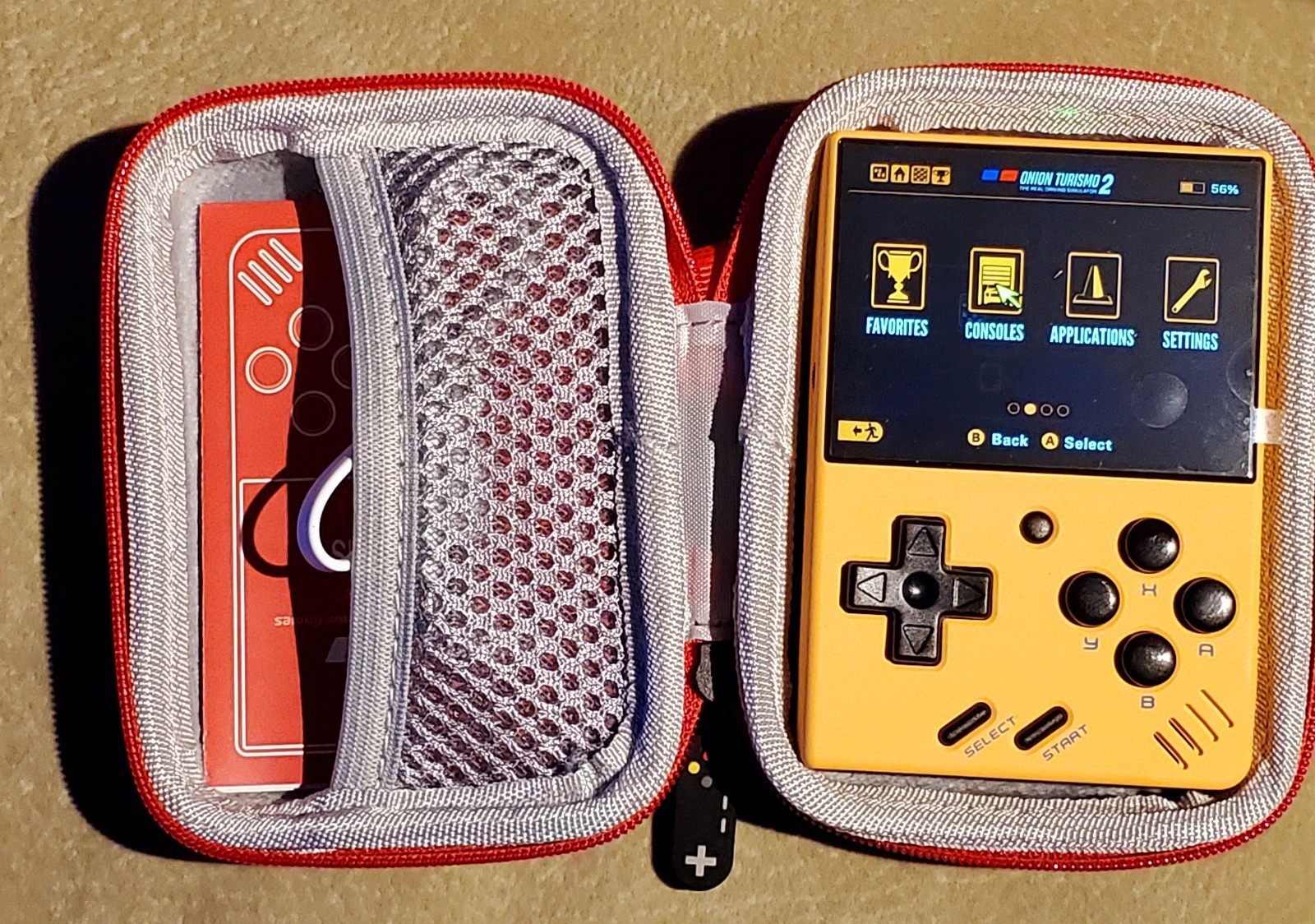 Protective Case for Miyoo Mini Plus Handheld Game Console Zipper Carry Case. USA