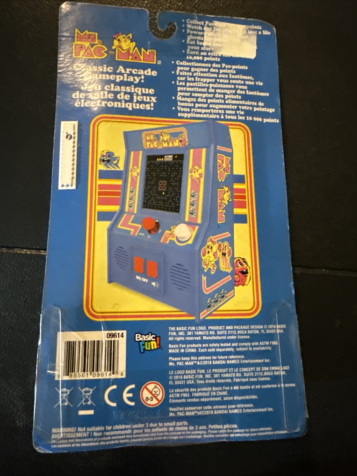 Arcade Classics – Ms Pac-Man Retro Mini Arcade Handheld Game