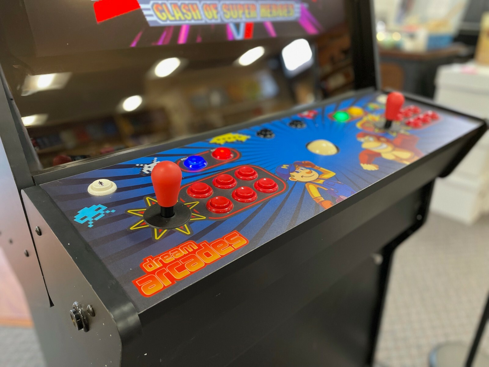 Dream Arcades Dreamcade Vision 32 Upright. Play More Games Than Any Other Arcade