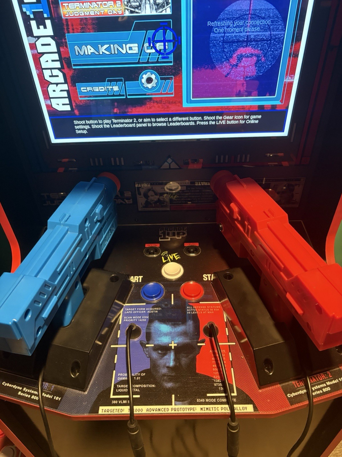 Terminator 2 Arcade 1up