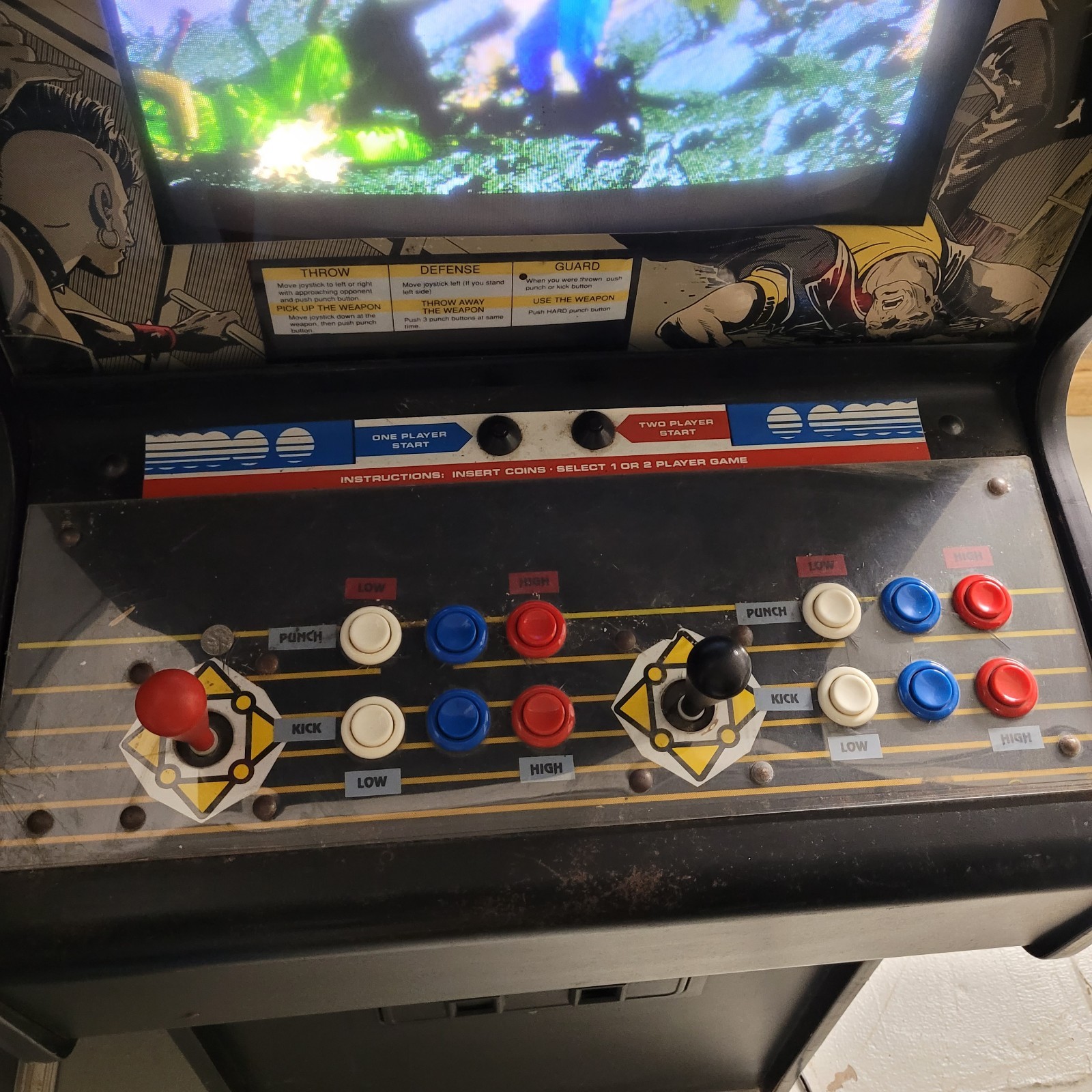 Vintage Sammy Survival Arts Arcade Cabinet Video Game 1994 – Tested Working