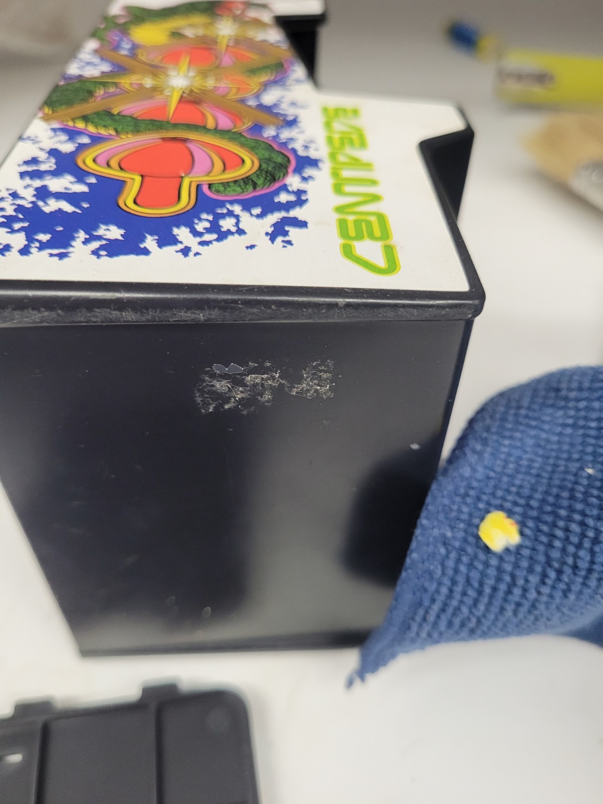 Vintage Game Atari Centipede Hand Held Arcade Machine 1981 Black WORKS Video
