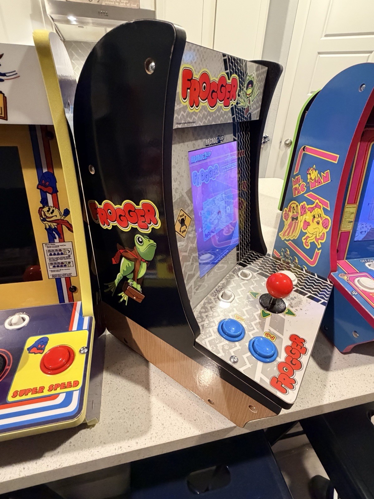 Arcade1Up Countercade Frogger Time Pilot Retro Tabletop Game