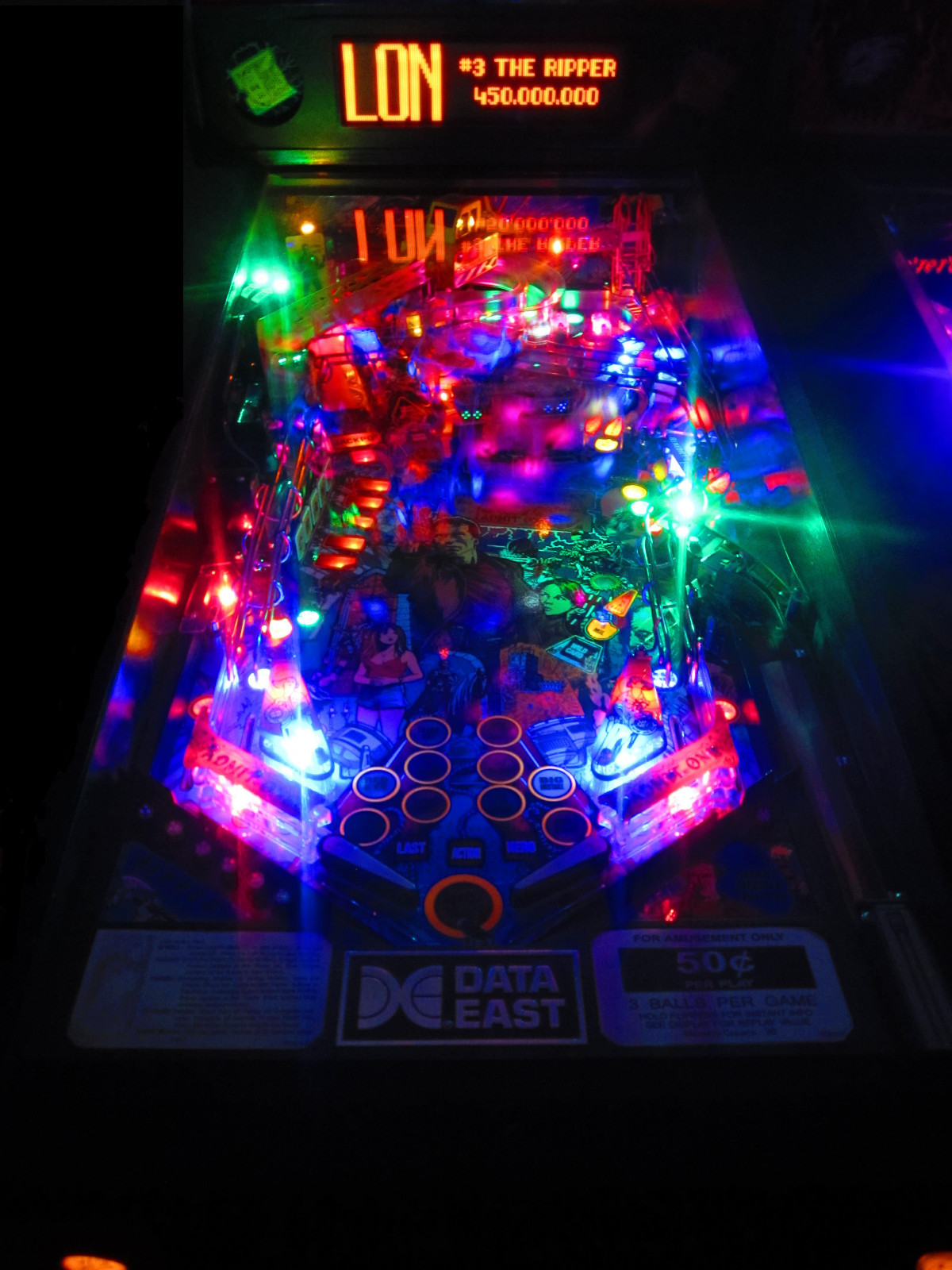 Last Action Hero – NON GHOSTING Lighting Kit custom SUPER BRIGHT PINBALL LED KIT