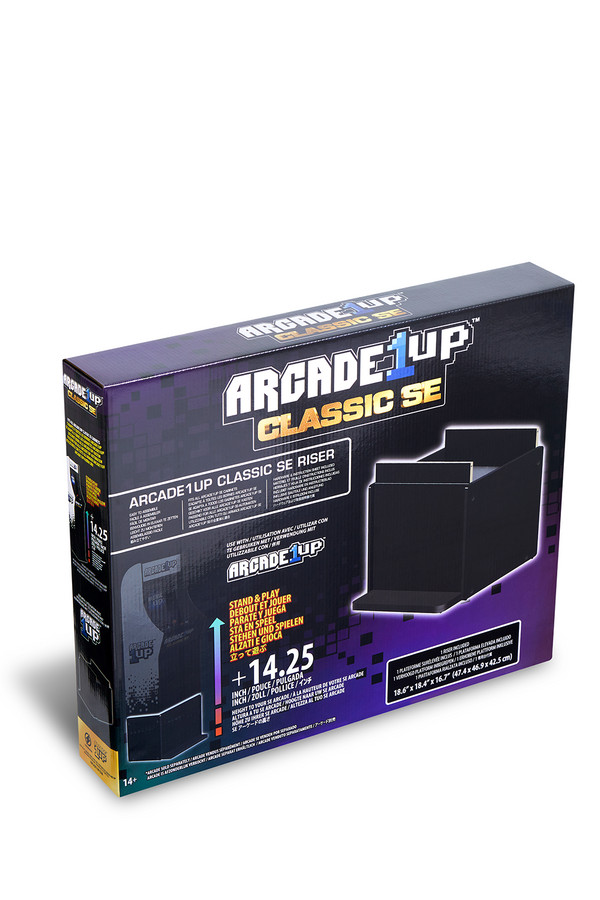 Classic SE Arcade Machine Riser Added Height Enhanced Gameplay Sturdy Gaming