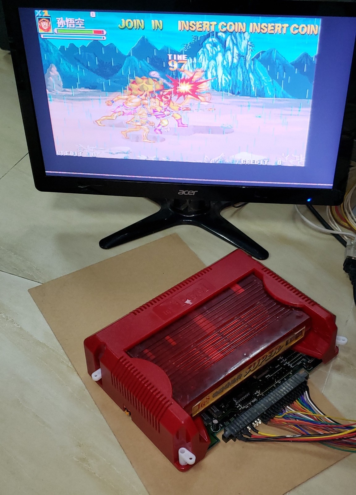 Oriental Legend Super Cartridge With PGM Mother Board IGS Arcade Video Game