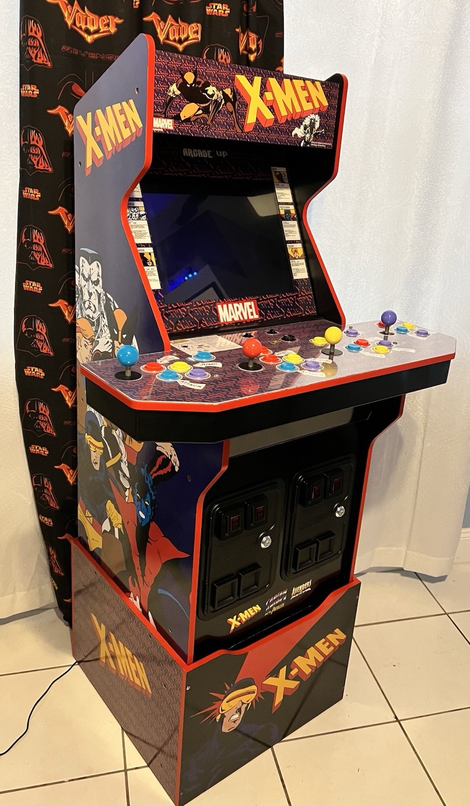 🕹️ARCADE1UP X-MEN 4 Arcade PLAYER ORIGINAL W RISER – WORKING GREAT