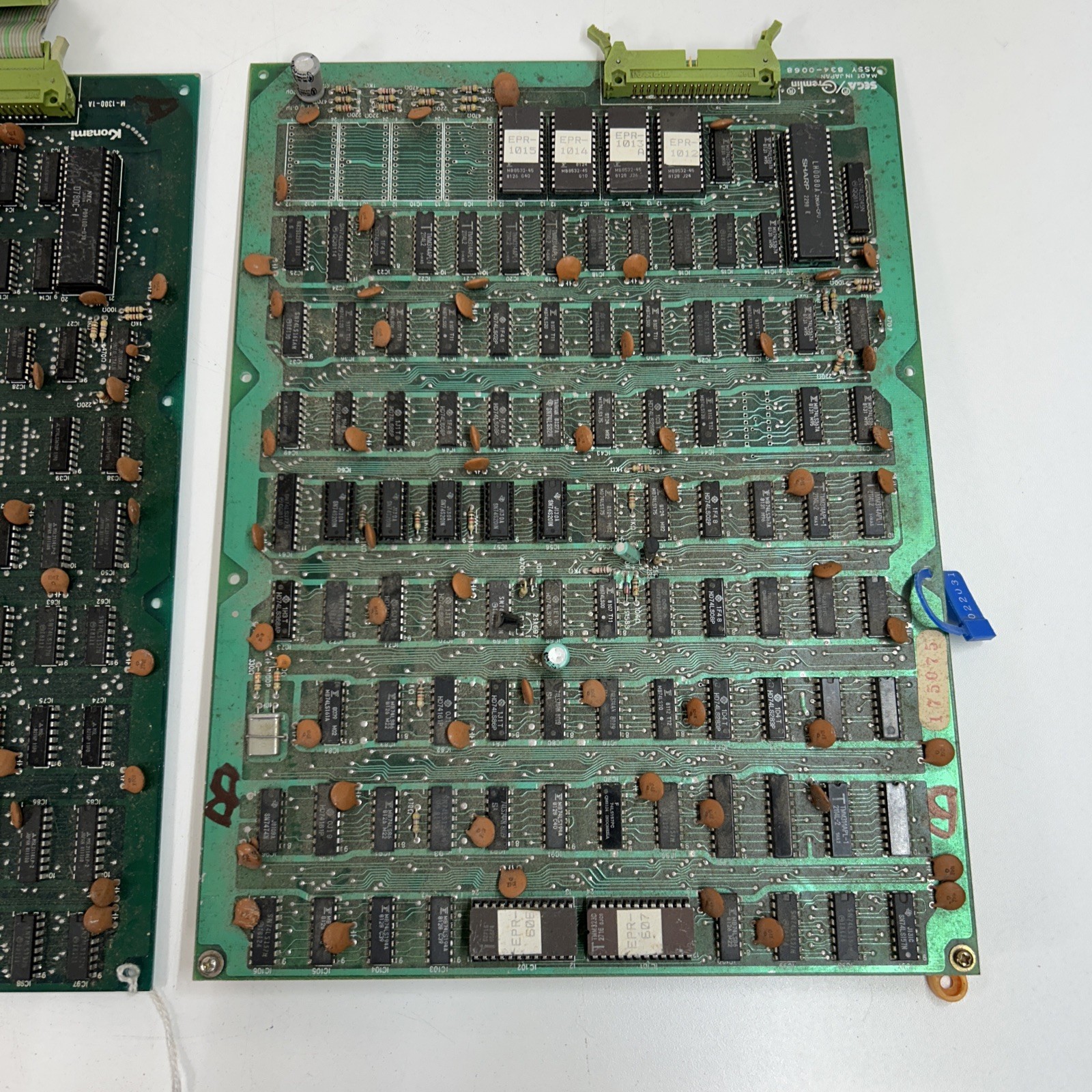 Lot of 2 Frogger Arcade PCB Working Status Unknown