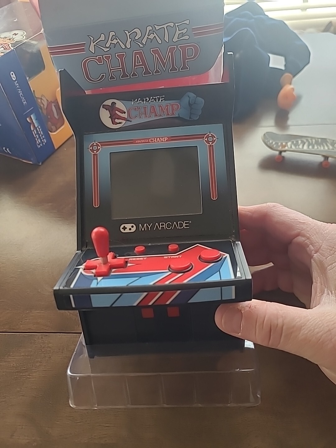 Nice My Arcade Karate Champ Mini Battery Powered Arcade Game With Box