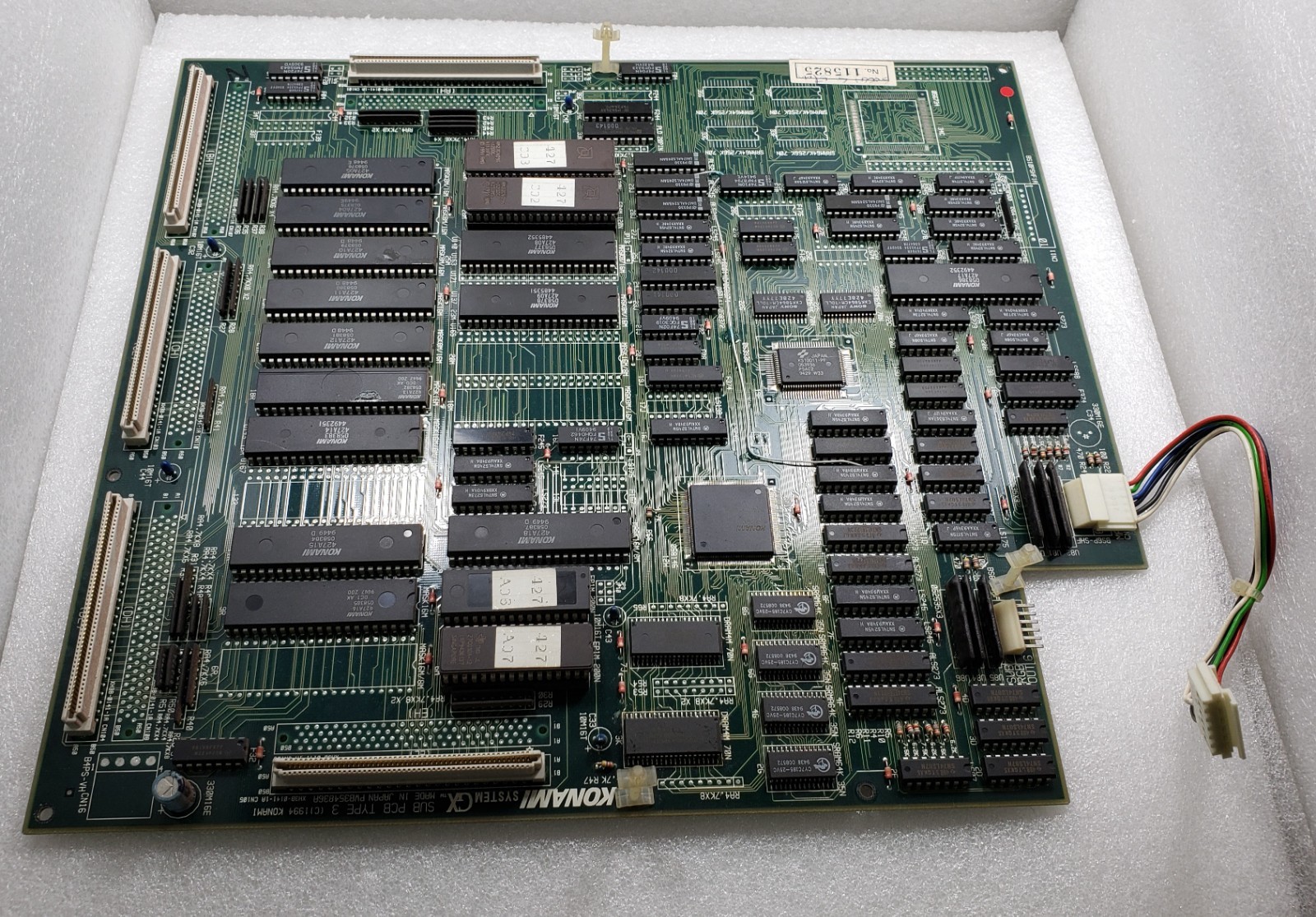 Konami System GX SUB PCB TYPE 3 PWB 354836A Video Arcade Game