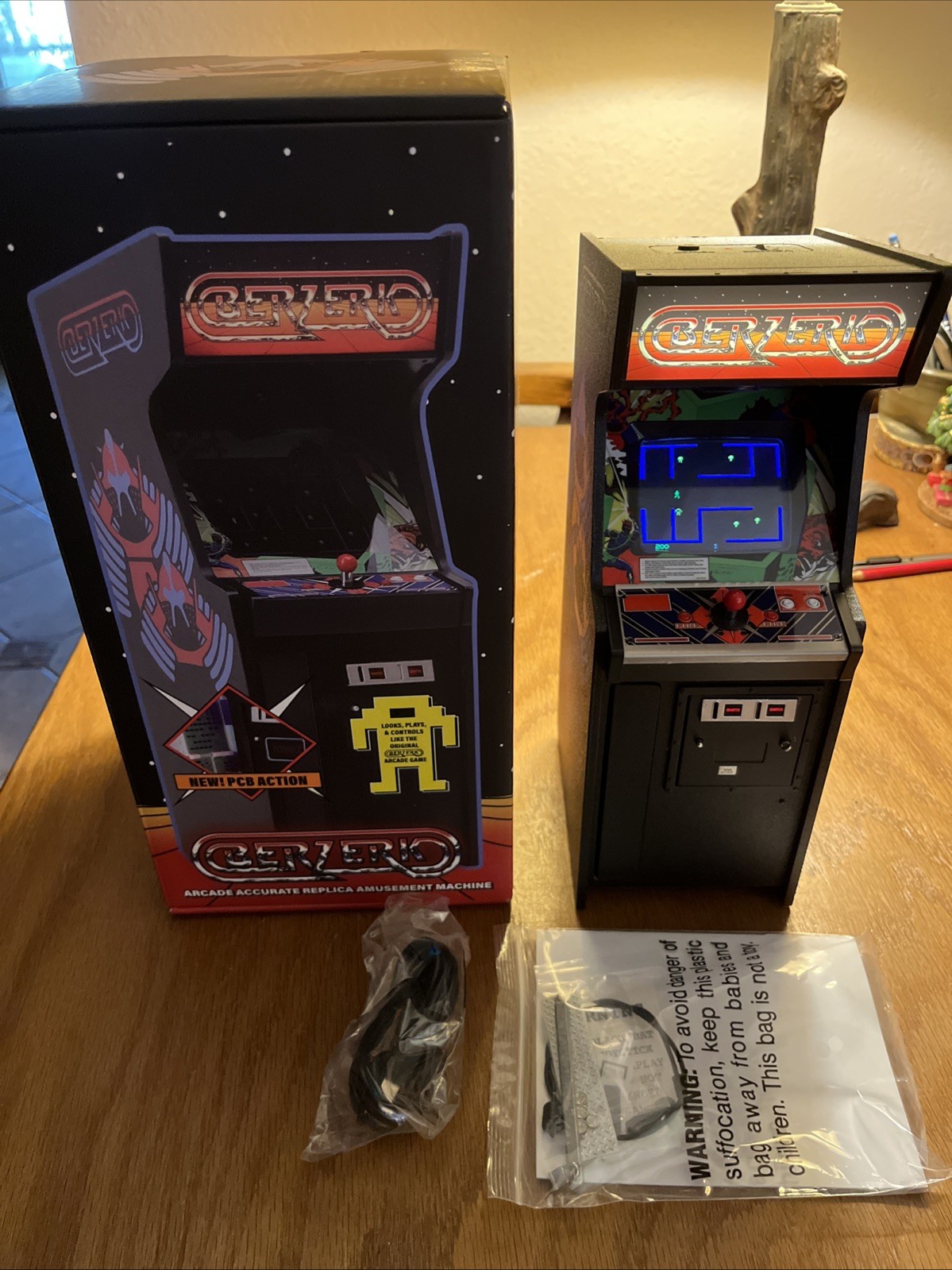 New Wave Toys Replicade Berzerk 1/6 Scale Arcade Cabinet