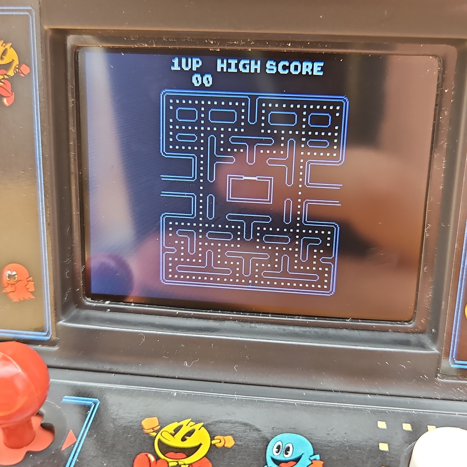 Pac-Man Arcade Classics Mini Arcade Game with Color Screen Working #09674