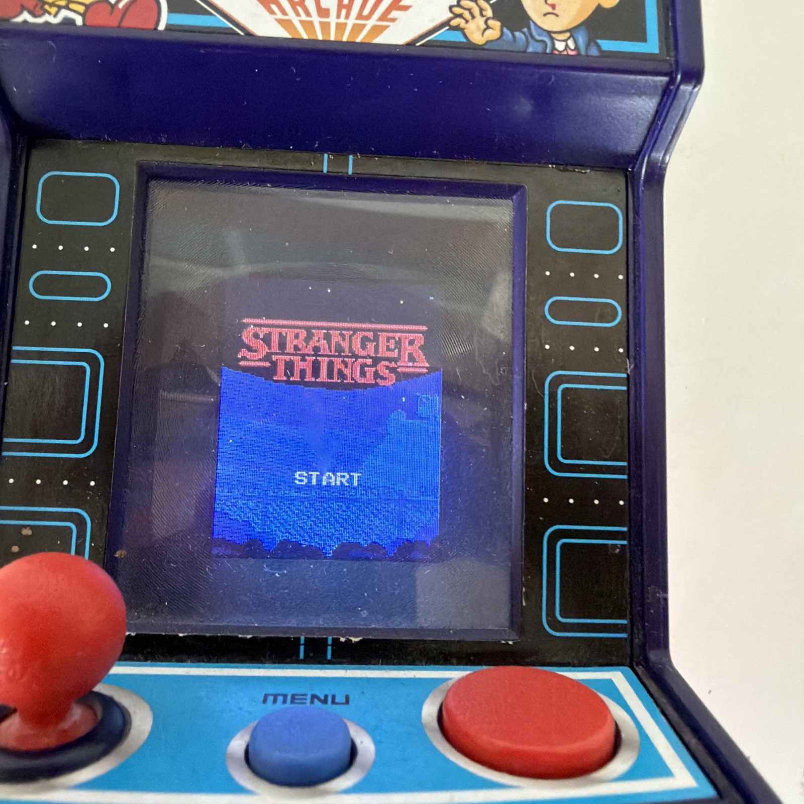 STRANGER THINGS PALACE ARCADE HASBRO MINI GAME Unit 20 Games Tested And Works