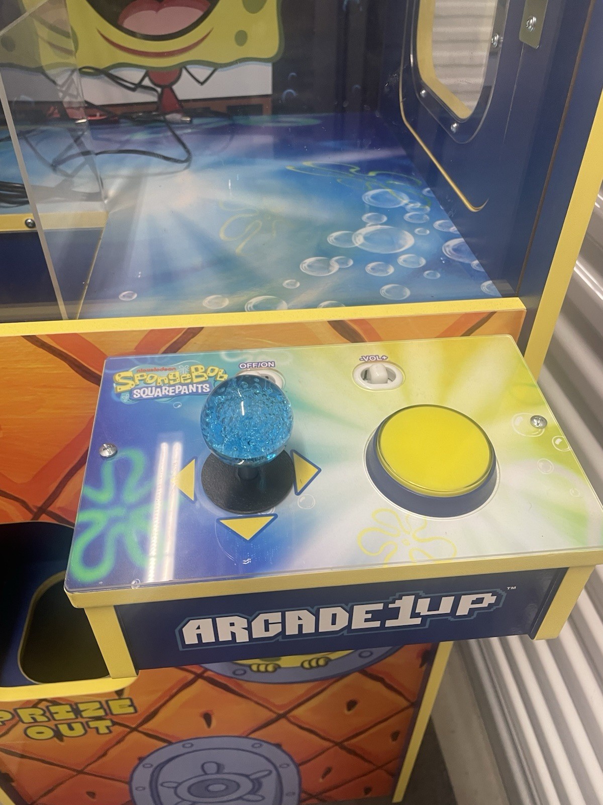 Arcade 1Up SpongeBob SquarePants Claw Machine (Lightly Used)