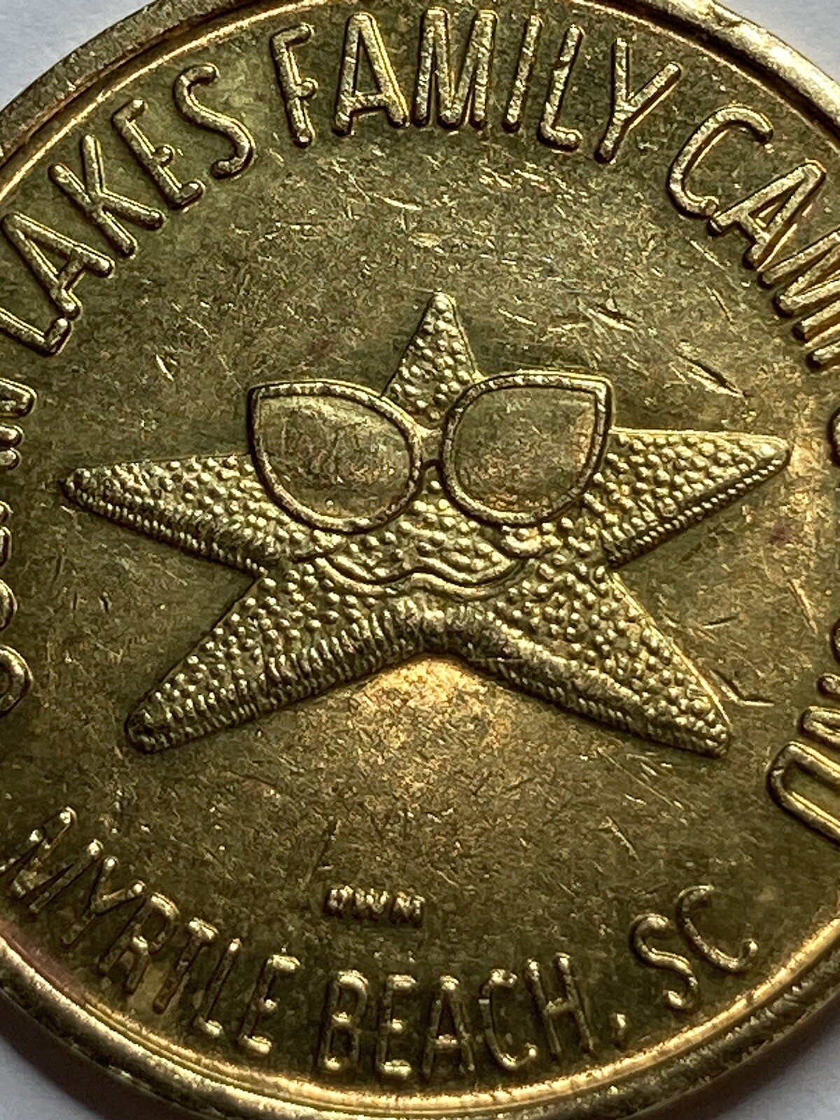 Ocean Lakes Family Campground Myrtle Beach, SC Arcade Game Token 22mm #qj1