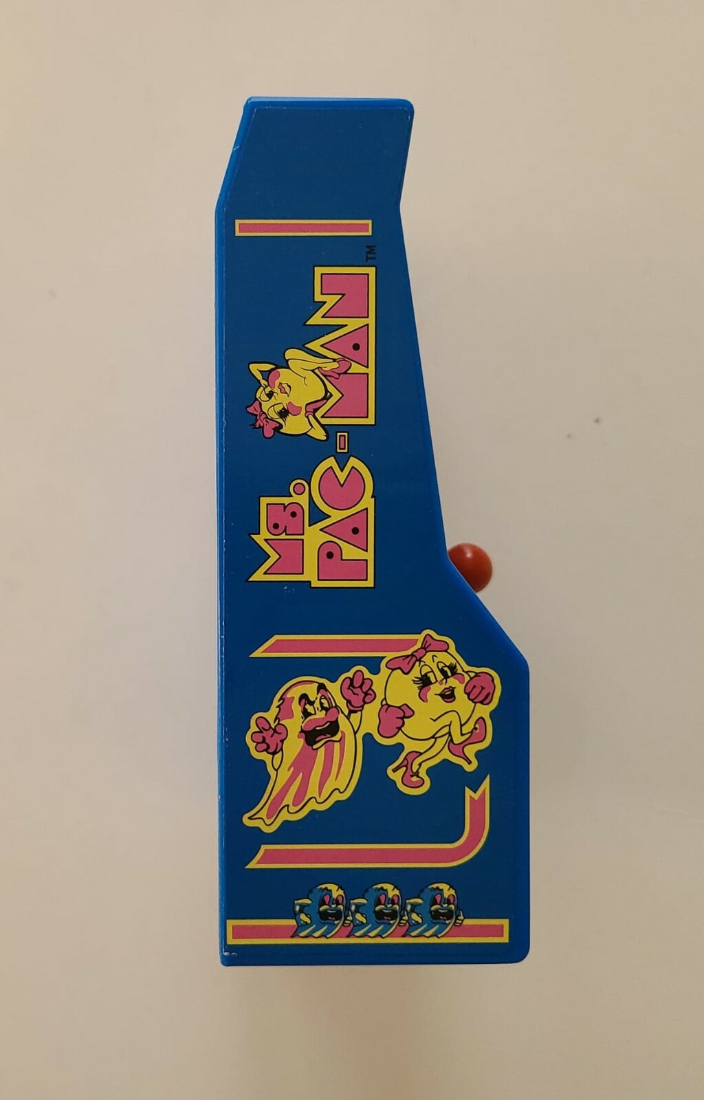 MS PAC-MAN MINI 6″ ARCADE GAME 2018 BANDAI BASIC FUN WORKS