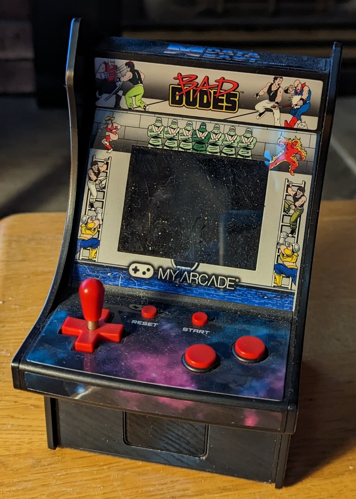 My Arcade Data East Bad Dudes, mini table top arcade game