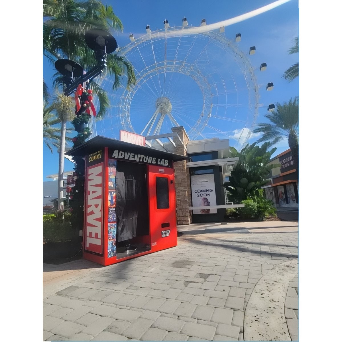 Face Place Marvel Adventure Lab Outdoor Photo Booth