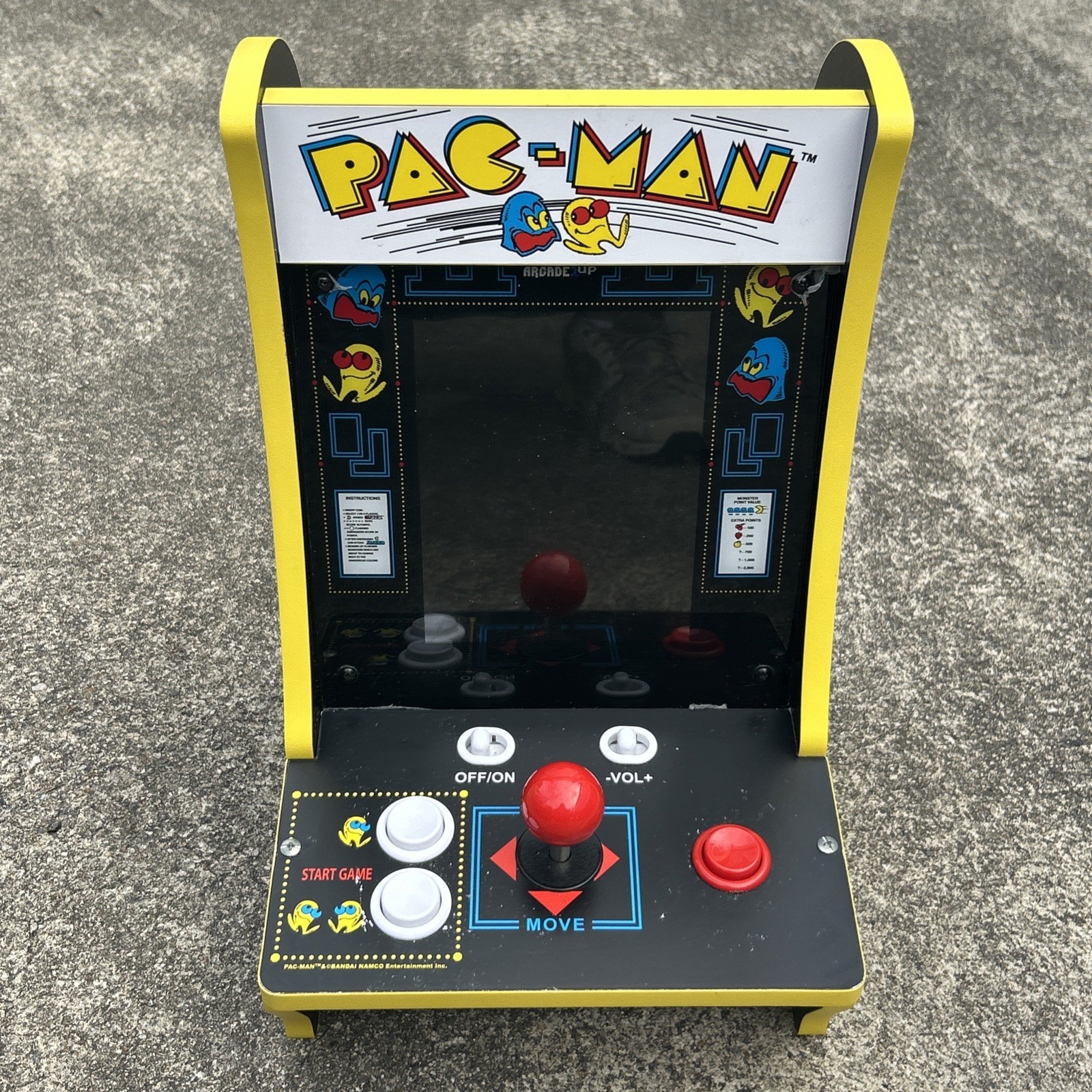 Arcade1Up Pac-Man Countercade Machine, Power Cord