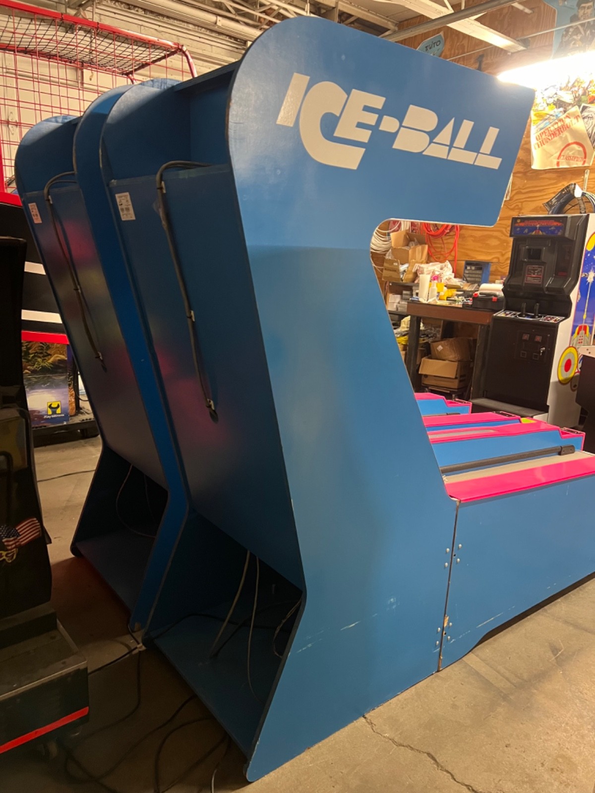 ICEBALL SKEEBALL MACHINE by ICE (Excellent) *RARE*