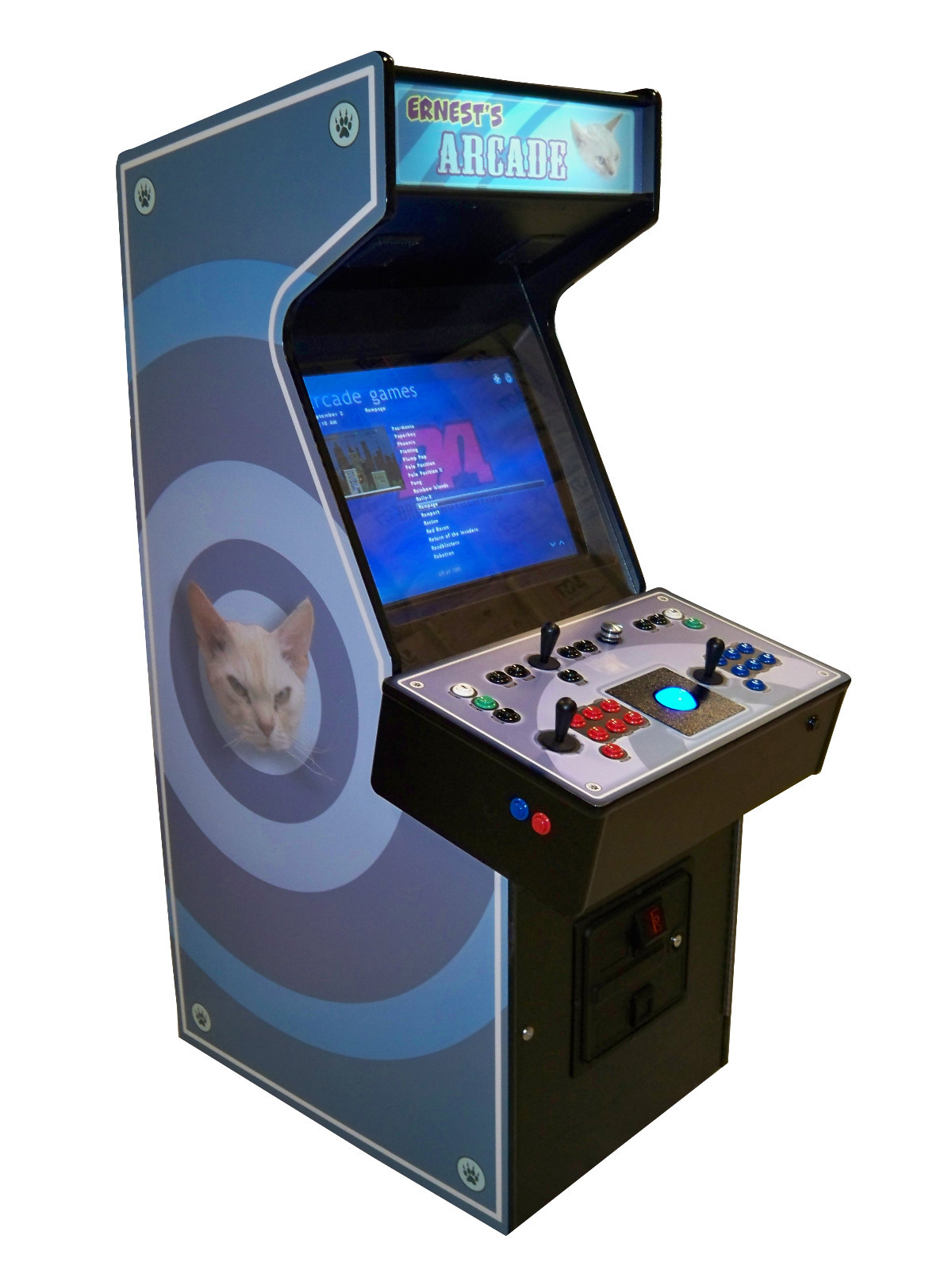 4 Player 32″ Multi-Game Retro Home Classic Video Arcade #1 Rated MAME(tm) Ready