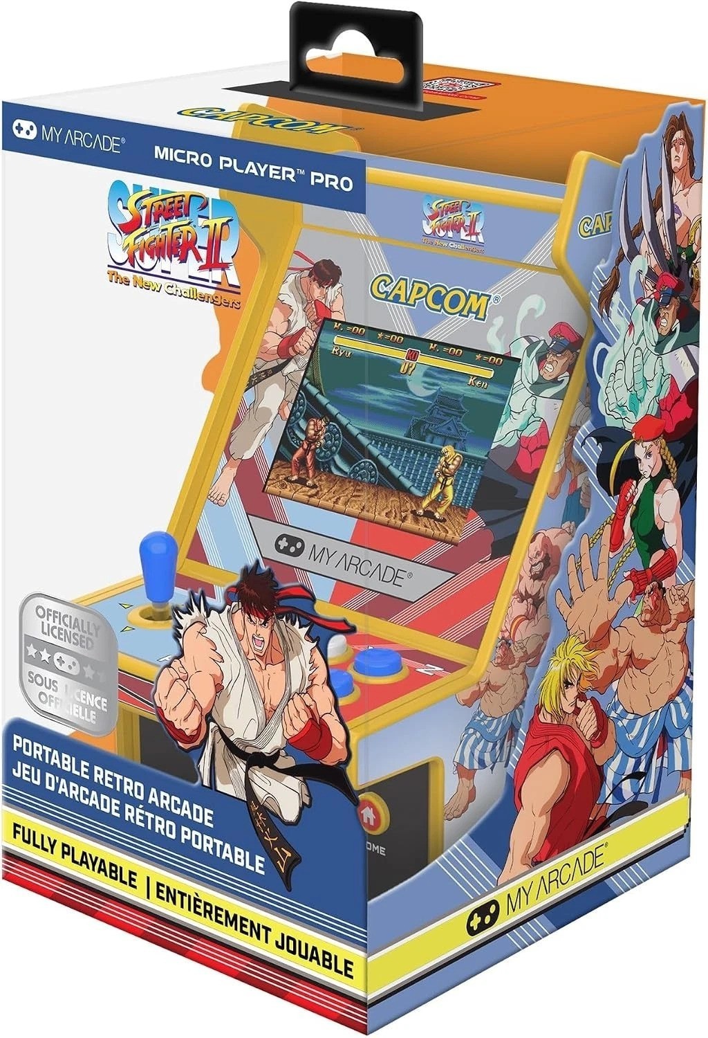Super Street Fighter II Micro Player Pro: Capcom Games, Classic Arcades, 2 Ga…
