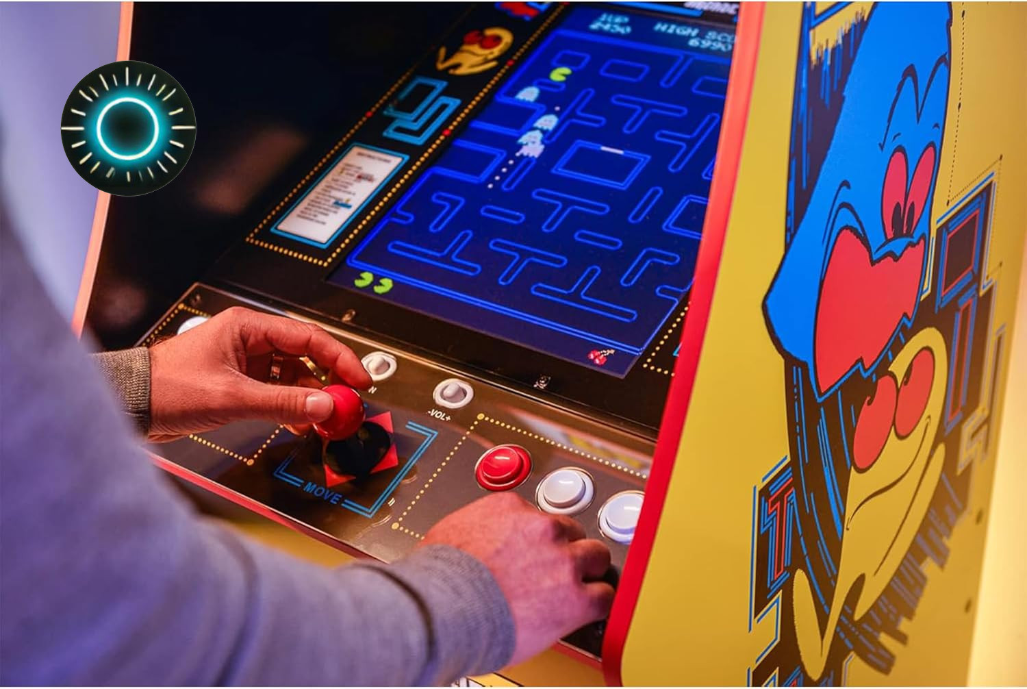 Pac-Man Deluxe Arcade Machine for Home – 5 Feet Tall – 14 Classic Games NEW